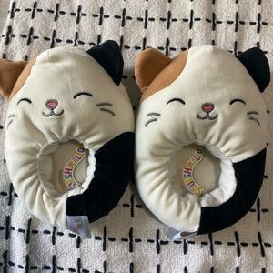 Squishmallow cat slippers children’s 13/1